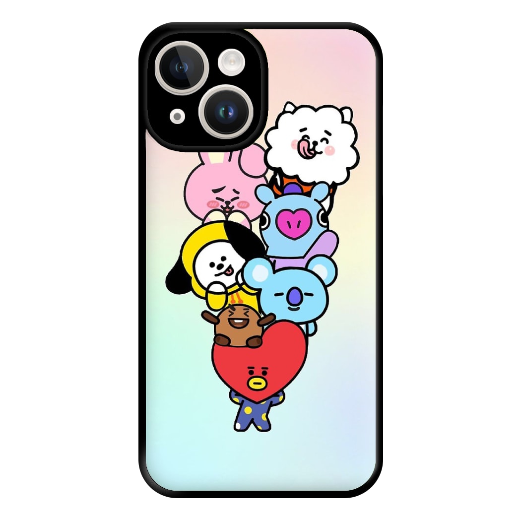 Pastel BT21 - K Pop Phone Case for iPhone 14