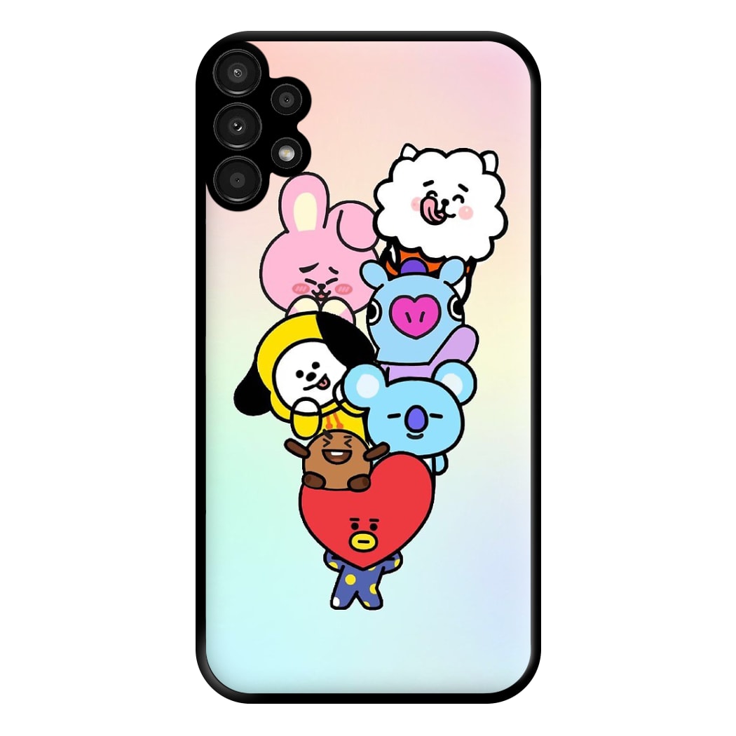 Pastel BT21 - K Pop Phone Case for Galaxy A13