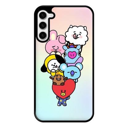 Pastel BT21 - K Pop Phone Case for Galaxy S23 Plus