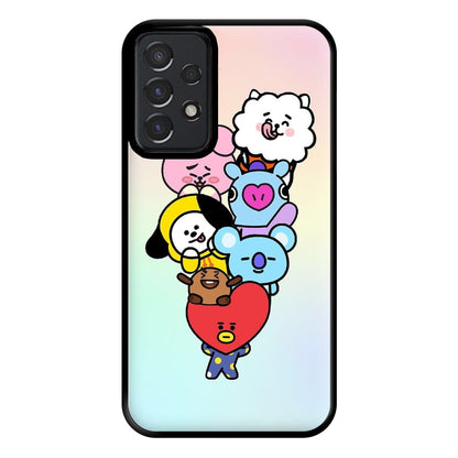 Pastel BT21 - K Pop Phone Case for Galaxy A52 / A52s