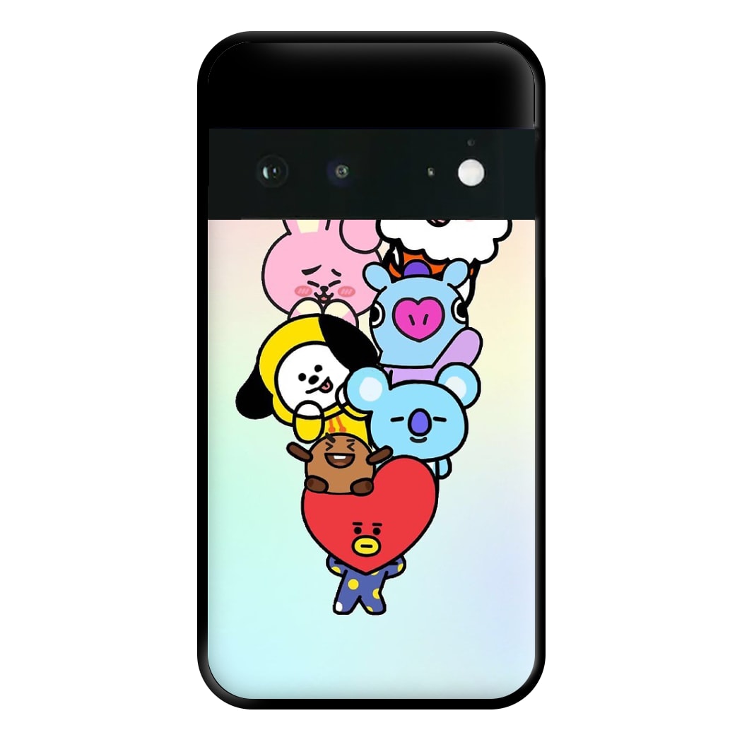 Pastel BT21 - K Pop Phone Case for Google Pixel 6a