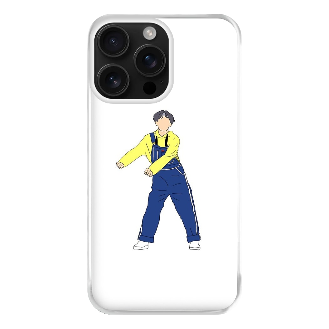 V Taehyung Meme Dance - K Pop Phone Case for iPhone 16 Pro Max