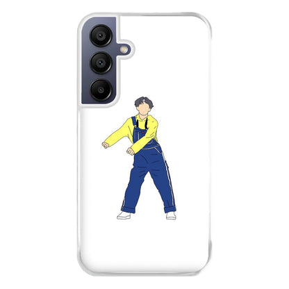 V Taehyung Meme Dance - K Pop Phone Case for Galaxy A16