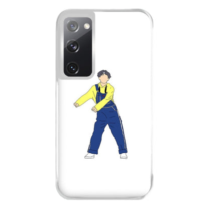 V Taehyung Meme Dance - K Pop Phone Case for Galaxy S20FE