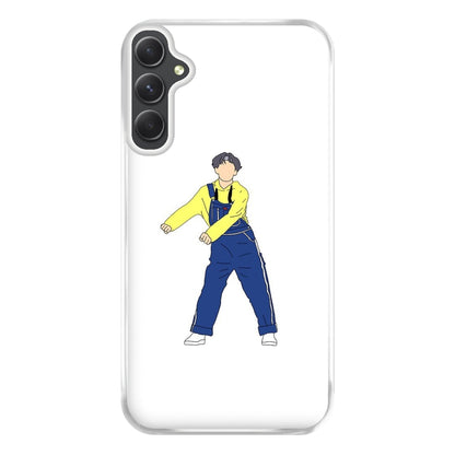 V Taehyung Meme Dance - K Pop Phone Case for Galaxy A54