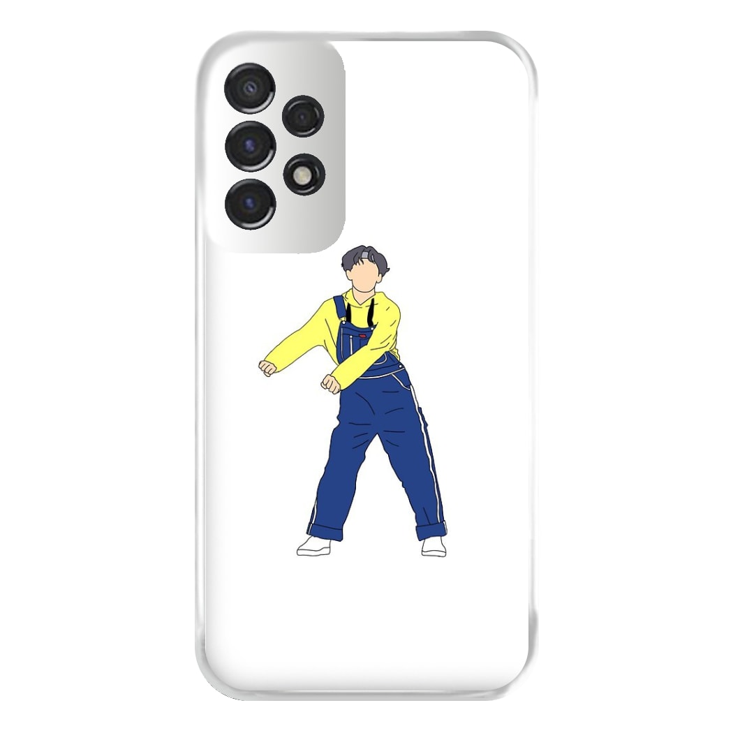 V Taehyung Meme Dance - K Pop Phone Case for Galaxy A53