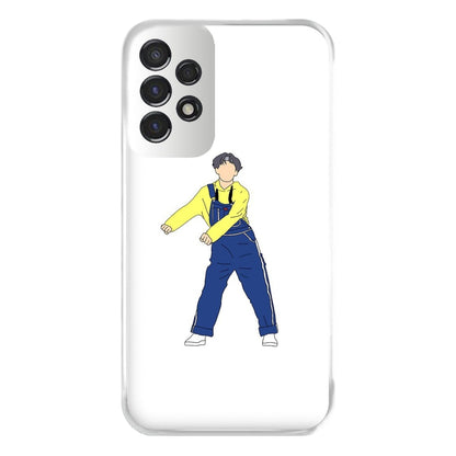 V Taehyung Meme Dance - K Pop Phone Case for Galaxy A53