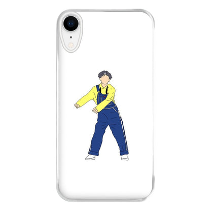 V Taehyung Meme Dance - K Pop Phone Case for iPhone XR