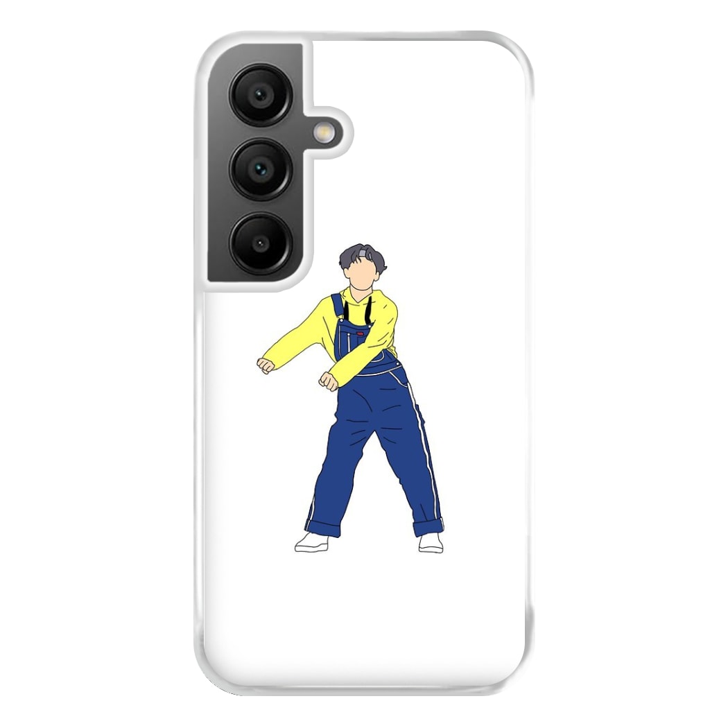 V Taehyung Meme Dance - K Pop Phone Case for Galaxy A55