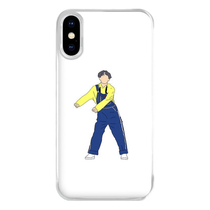 V Taehyung Meme Dance - K Pop Phone Case for iPhone XS Max