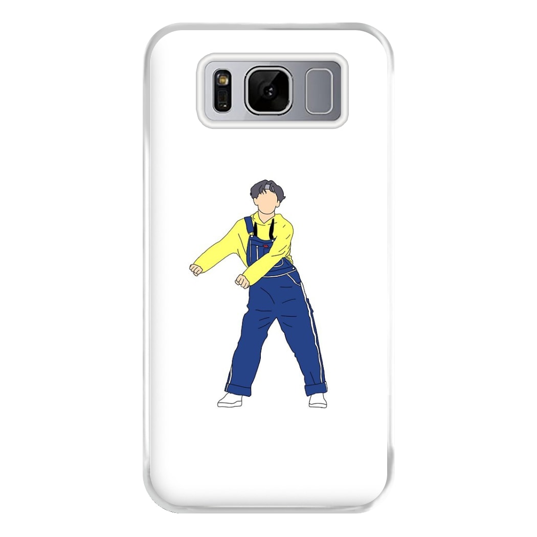 V Taehyung Meme Dance - K Pop Phone Case for Galaxy S8 Plus