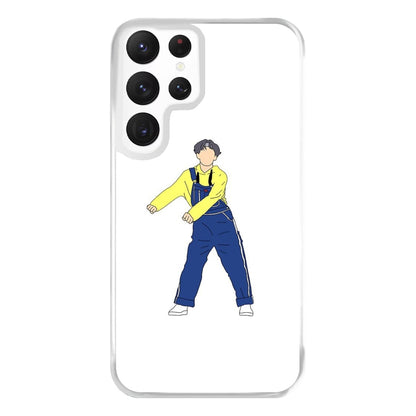 V Taehyung Meme Dance - K Pop Phone Case for Galaxy S22 Ultra