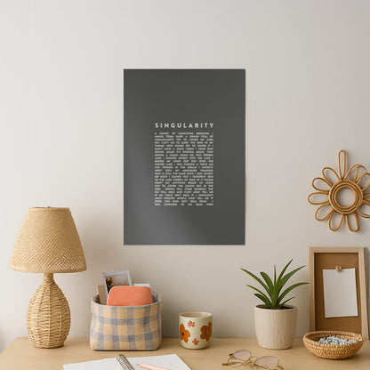 Singularity Lyrics - K Pop Art Print