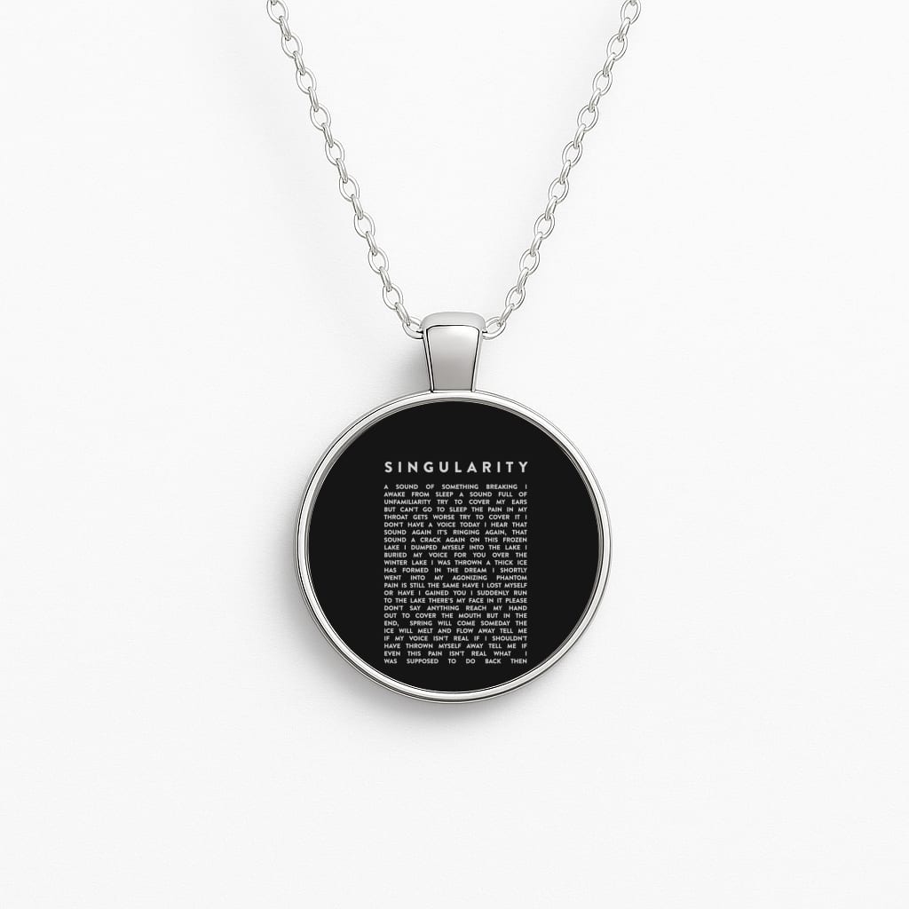 Singularity Lyrics - K Pop Necklace