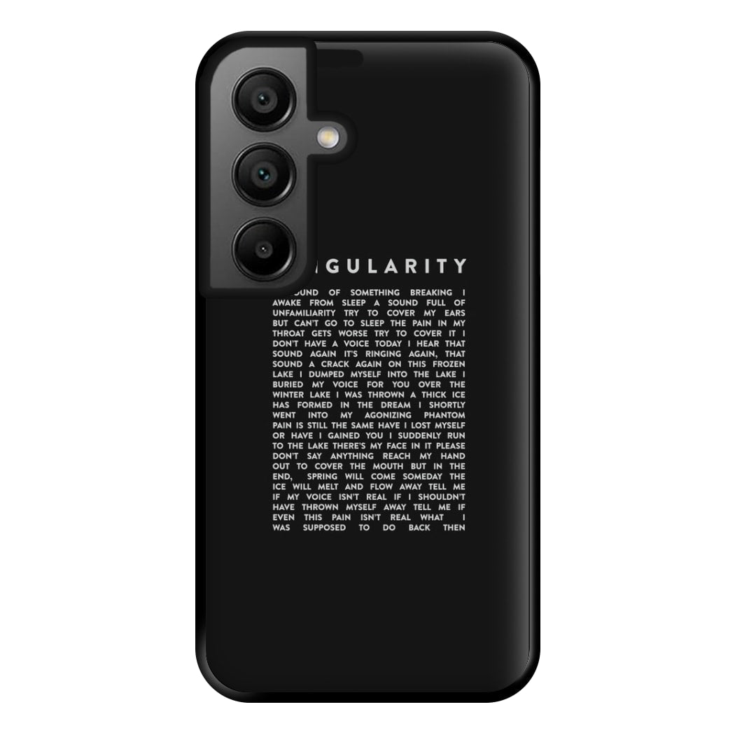 Singularity Lyrics - K Pop Phone Case for Google Pixel 8