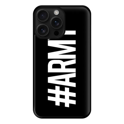 Hashtag Army - K Pop Phone Case for iPhone 16 Pro Max