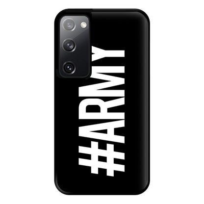 Hashtag Army - K Pop Phone Case for Galaxy S20