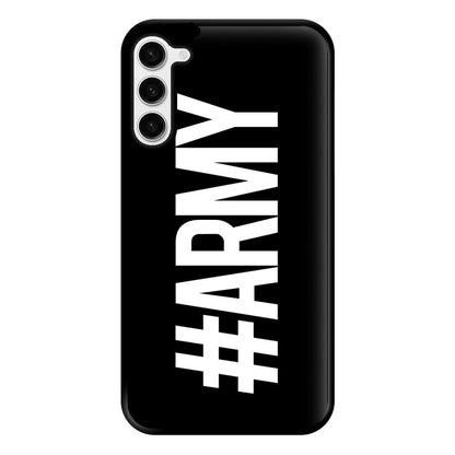 Hashtag Army - K Pop Phone Case for Galaxy S23 Plus