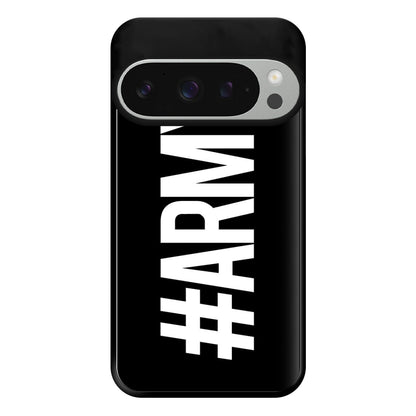 Hashtag Army - K Pop Phone Case for Google Pixel 9 Pro XL