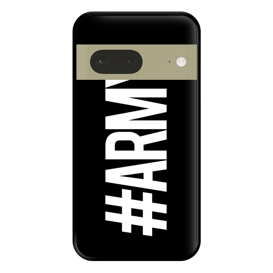 Hashtag Army - K Pop Phone Case for Google Pixel 7a