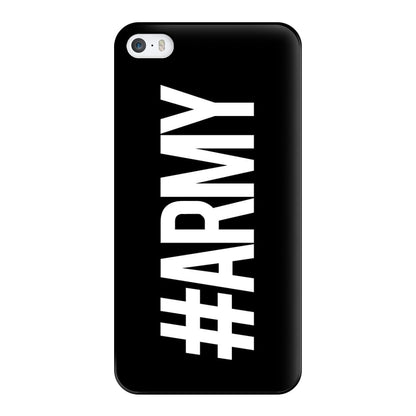 Hashtag Army - K Pop Phone Case for iPhone 5 / 5s / SE 2016