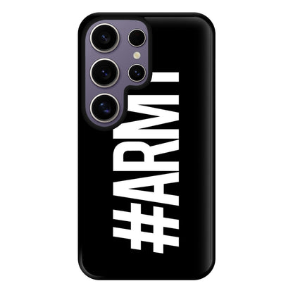 Hashtag Army - K Pop Phone Case for Galaxy S25 Ultra