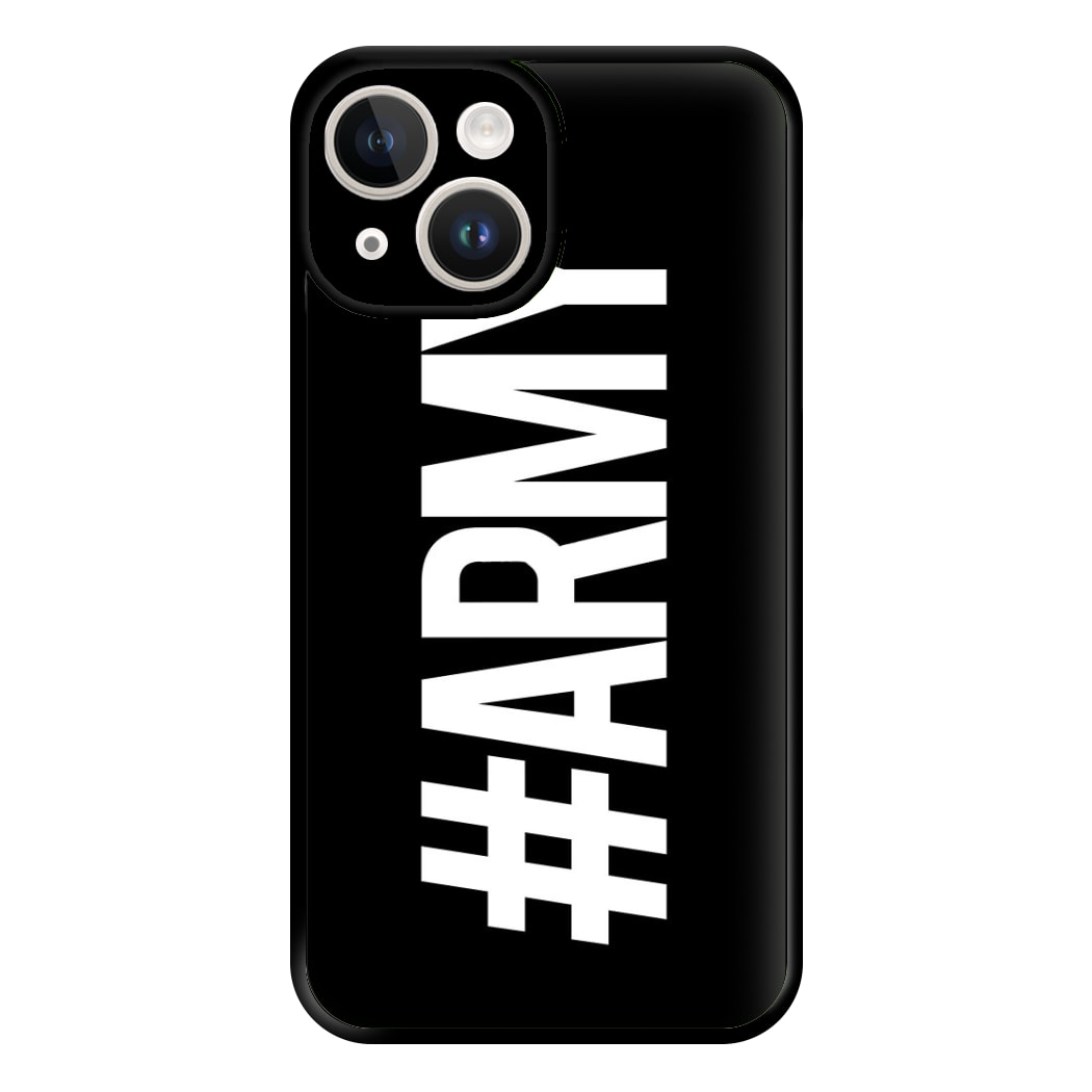 Hashtag Army - K Pop Phone Case for iPhone 14