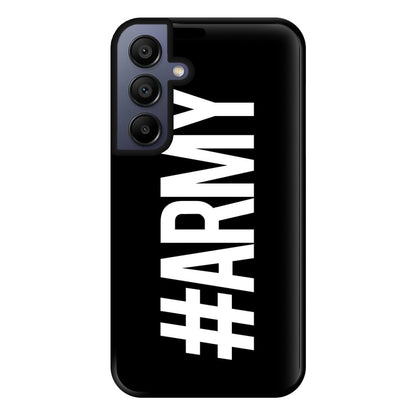 Hashtag Army - K Pop Phone Case for Galaxy A15