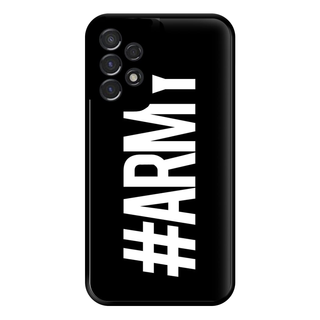 Hashtag Army - K Pop Phone Case for Galaxy A53