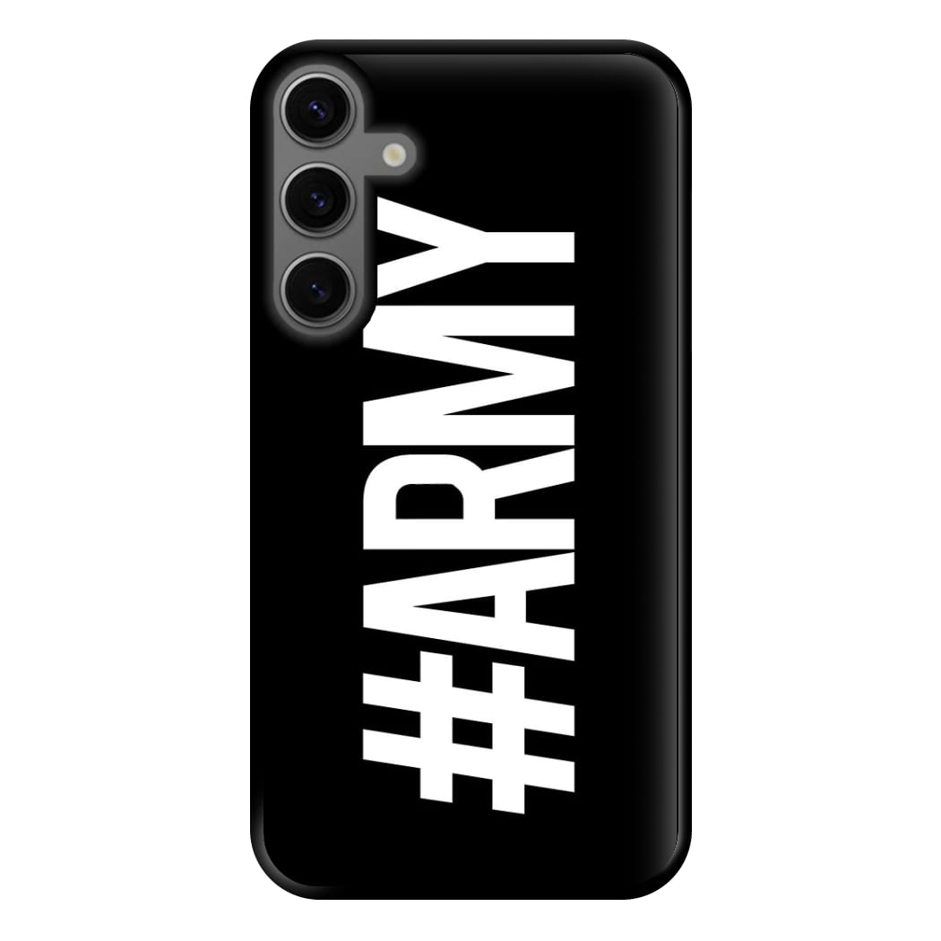 Hashtag Army - K Pop Phone Case for Galaxy S23FE