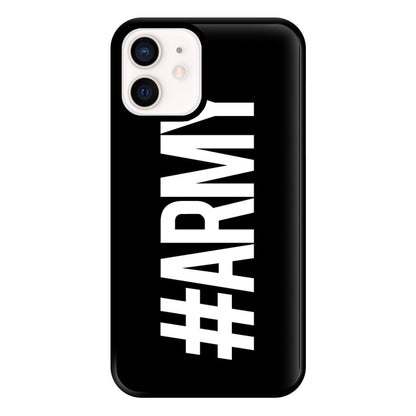 Hashtag Army - K Pop Phone Case for iPhone 12 Mini