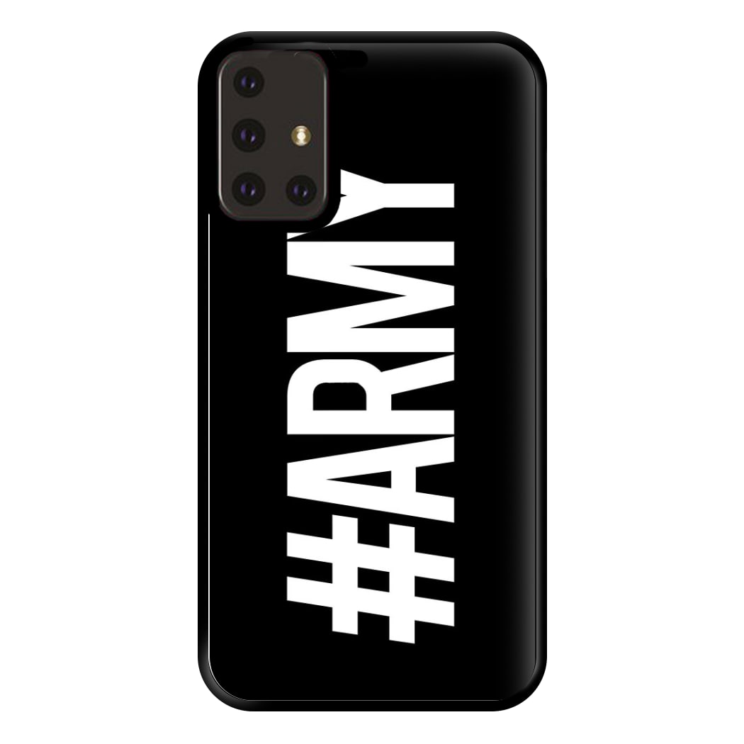 Hashtag Army - K Pop Phone Case for Galaxy A71