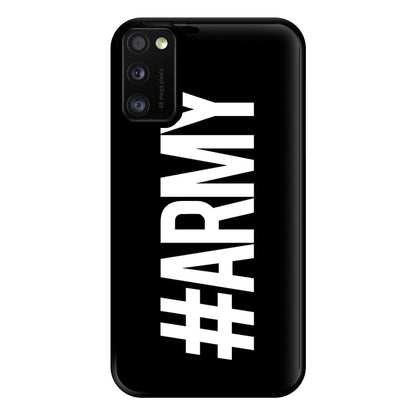 Hashtag Army - K Pop Phone Case for Galaxy A41