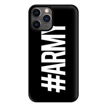 Hashtag Army - K Pop Phone Case for iPhone 12 Pro Max