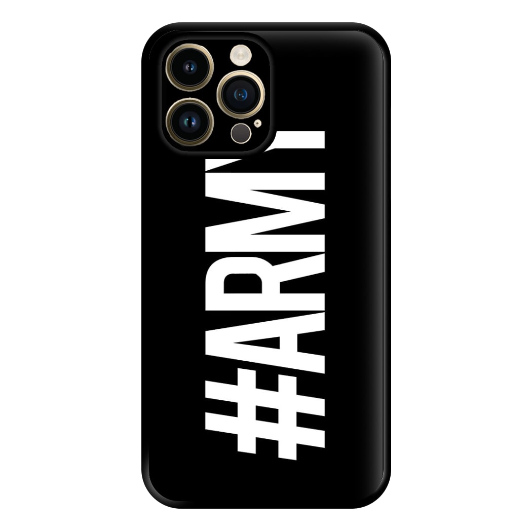 Hashtag Army - K Pop Phone Case for iPhone 14 Pro Max