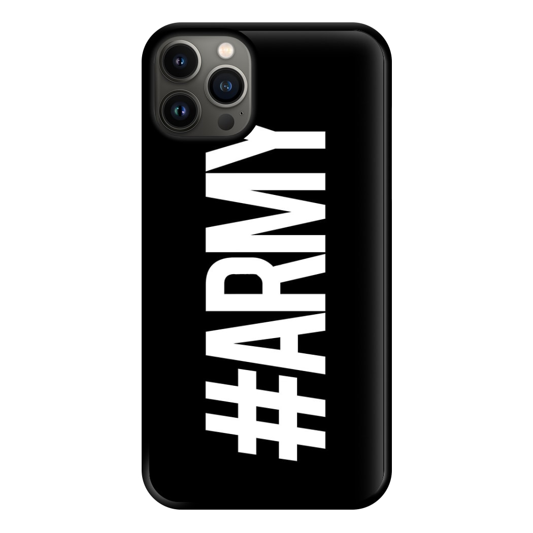 Hashtag Army - K Pop Phone Case for iPhone 13