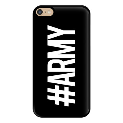 Hashtag Army - K Pop Phone Case for iPhone 6 Plus / 7 Plus / 8 Plus