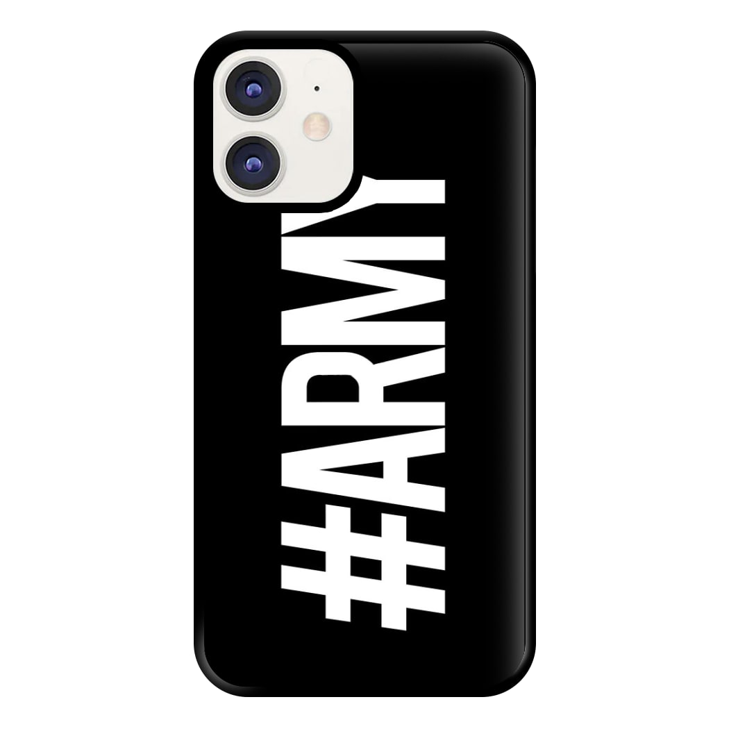 Hashtag Army - K Pop Phone Case for iPhone 12 / 12 Pro