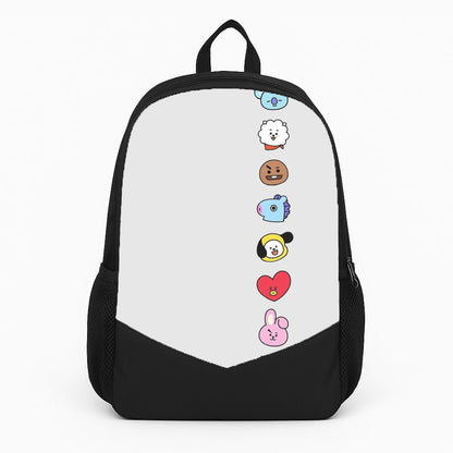 BT21 Vertical Faces - K Pop Backpack