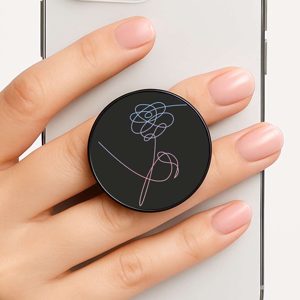 Love Yourself Flower - K Pop Phone Grip