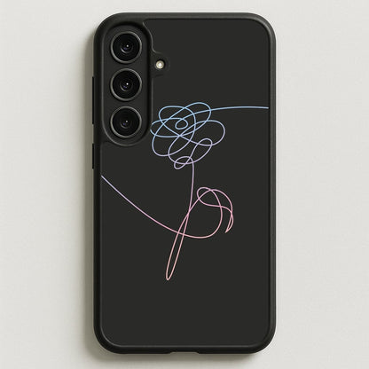 Love Yourself Flower - K Pop Phone Case for Galaxy S25FE