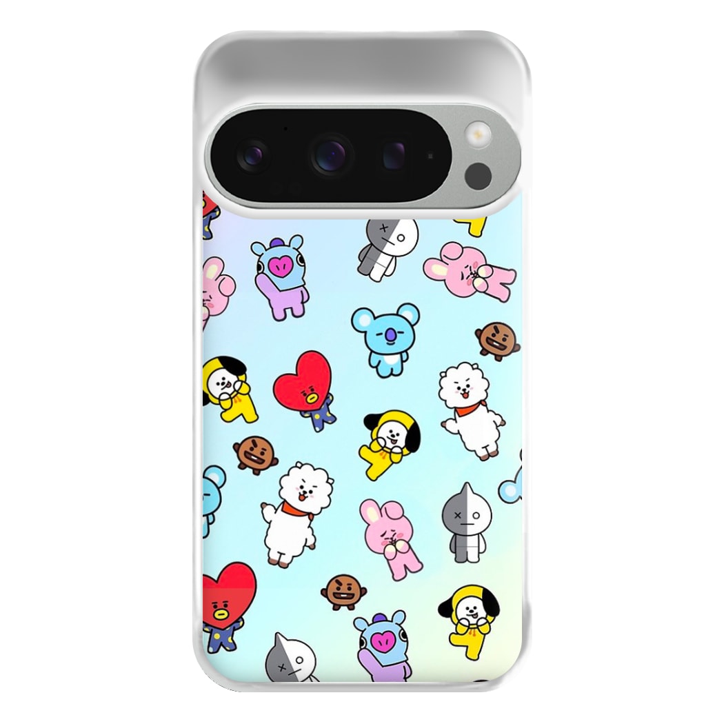 BT21 Collage - K Pop Phone Case for Google Pixel 9 Pro XL