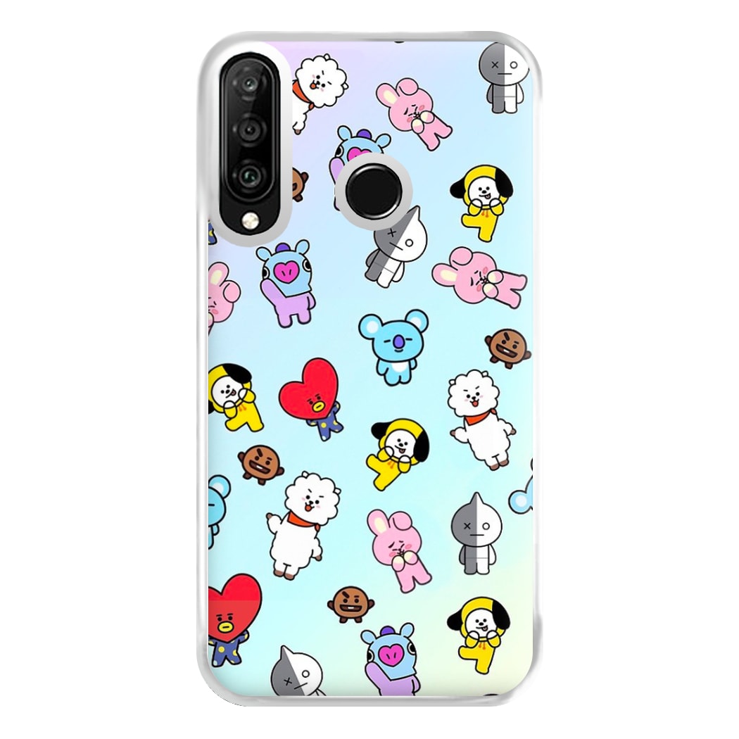 BT21 Collage - K Pop Phone Case for Huawei P30 Lite