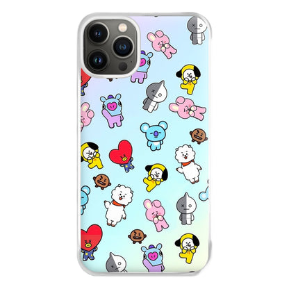 BT21 Collage - K Pop Phone Case for iPhone 13