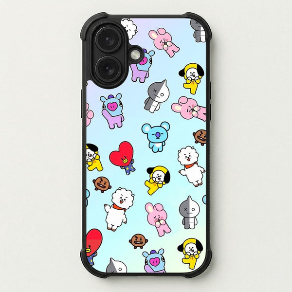 BT21 Collage - K Pop Phone Case — Bumper case