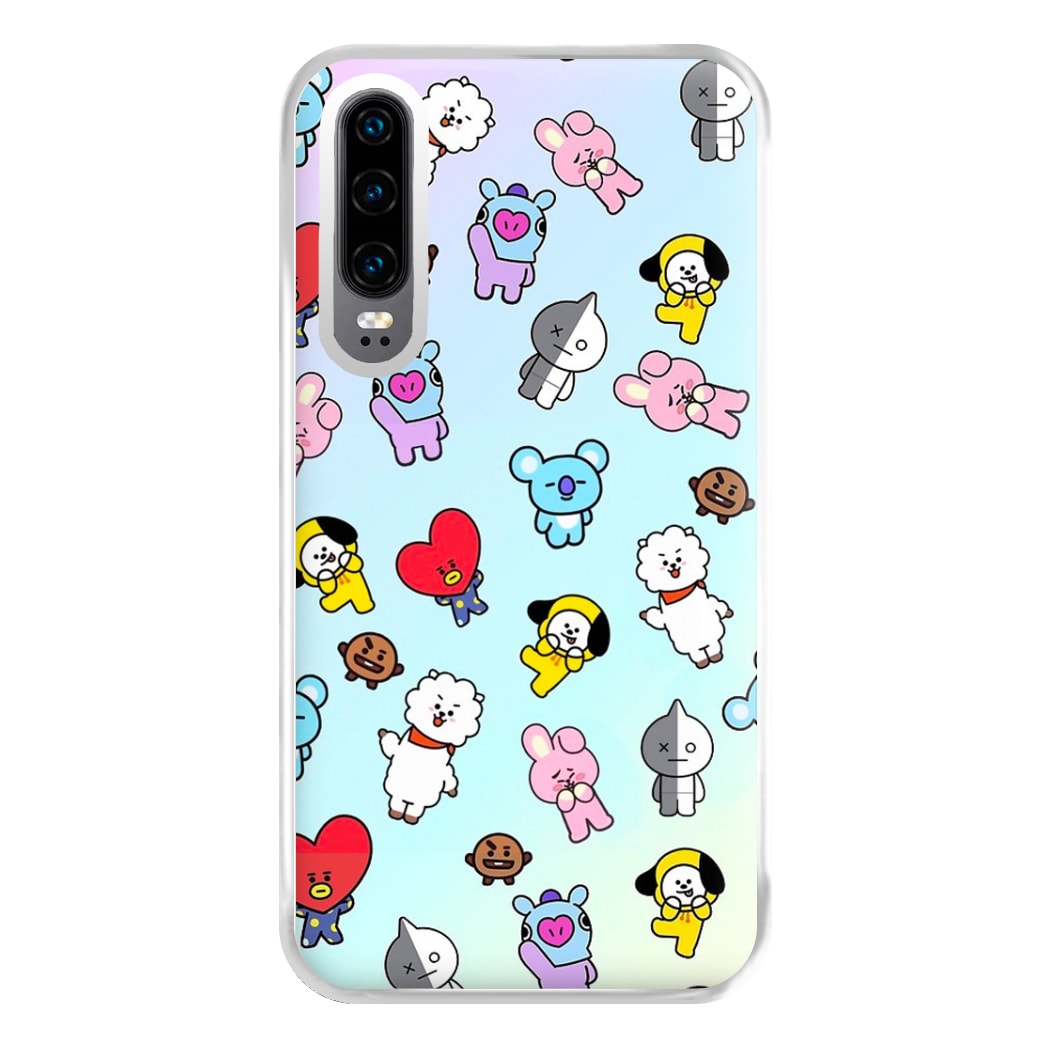 BT21 Collage - K Pop Phone Case for Huawei P30