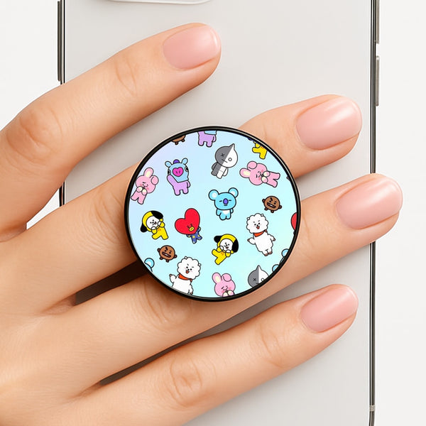 BT21 Collage - K Pop Phone Grip
