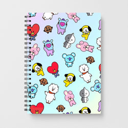 BT21 Collage - BTS Notebook
