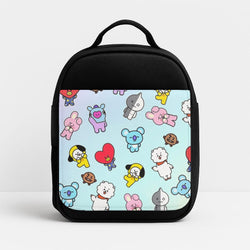 BT21 Collage - K Pop Insulated Lunchbox