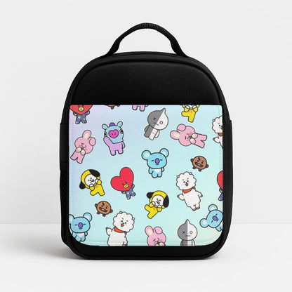 BT21 Collage - K Pop Insulated Lunchbox